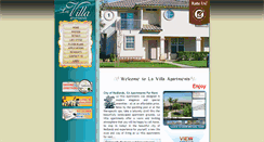 Desktop Screenshot of lavillaapts.com